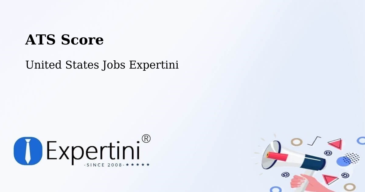 Resume ATS Score & Job Description Match Tool – Florence - United States Jobs Expertini
